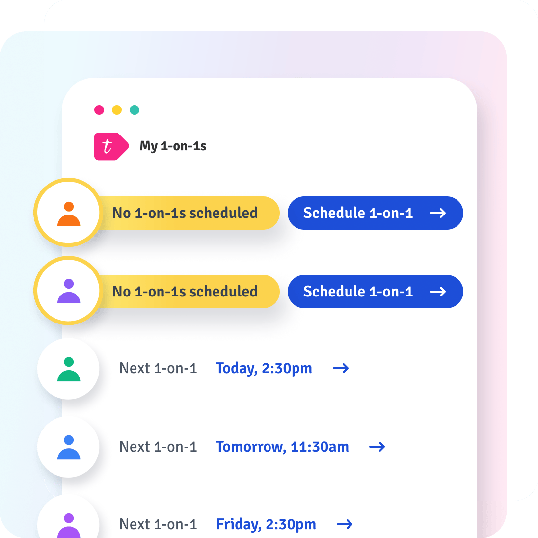 Automatic meeting prompts