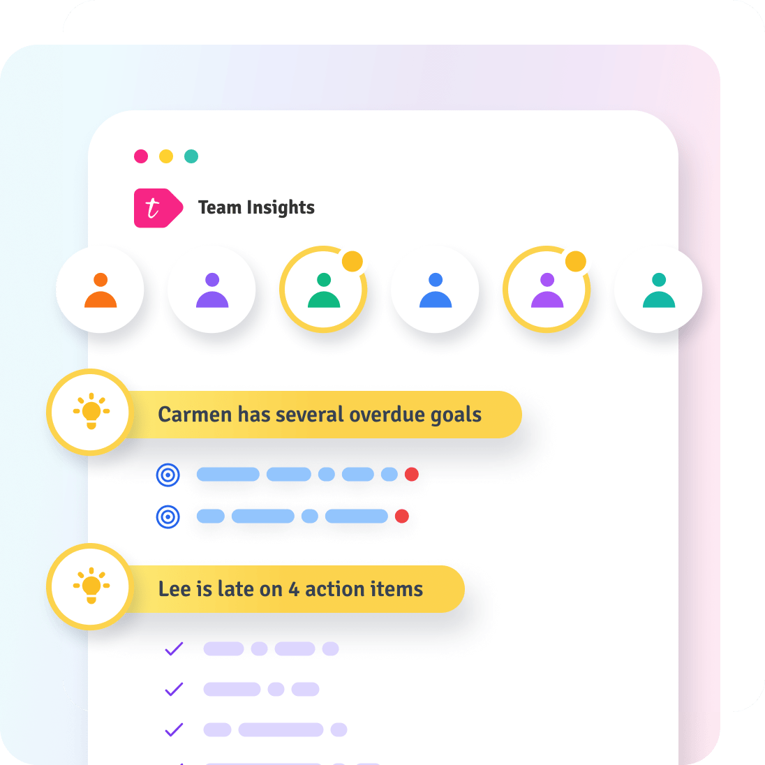 Team insights
